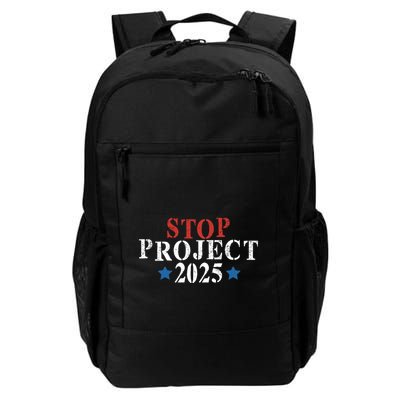 Project 2025 Pro Democracy Donald Trump Daily Commute Backpack