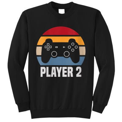 Player 2 Player 1 Couple Matching Video Gamer Sweatshirt