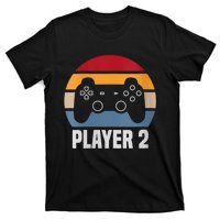 Player 2 Player 1 Couple Matching Video Gamer T-Shirt