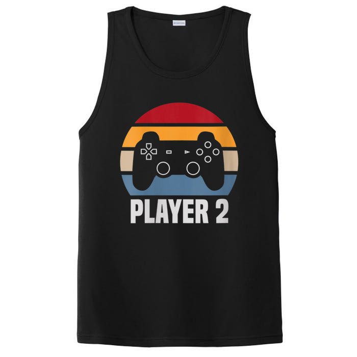 Player 2 Player 1 Couple Matching Video Gamer PosiCharge Competitor Tank