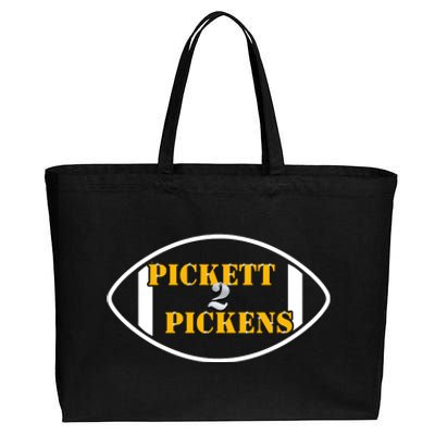 Pickett 2 Pickens, Pickett To Pickens Cotton Canvas Jumbo Tote