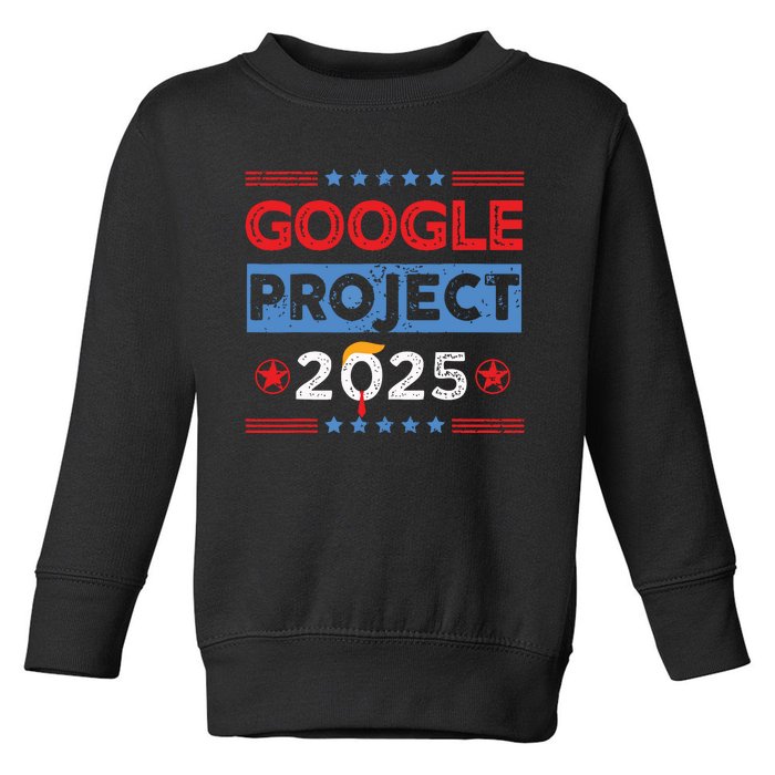 Project 2025 Toddler Sweatshirt