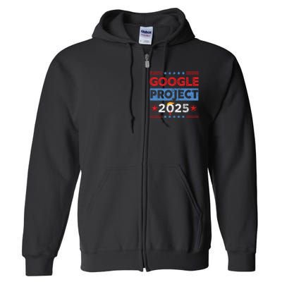 Project 2025 Full Zip Hoodie