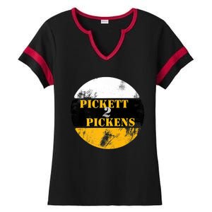 Pickett 2 Pickens, Pickett To Pickens Ladies Halftime Notch Neck Tee