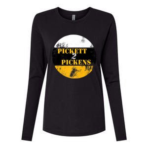 Pickett 2 Pickens, Pickett To Pickens Womens Cotton Relaxed Long Sleeve T-Shirt