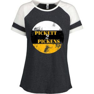 Pickett 2 Pickens, Pickett To Pickens Enza Ladies Jersey Colorblock Tee