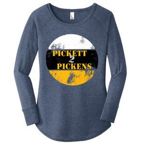 Pickett 2 Pickens, Pickett To Pickens Women's Perfect Tri Tunic Long Sleeve Shirt