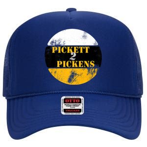 Pickett 2 Pickens, Pickett To Pickens High Crown Mesh Back Trucker Hat