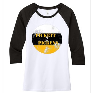 Pickett 2 Pickens, Pickett To Pickens Women's Tri-Blend 3/4-Sleeve Raglan Shirt