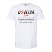 PSALM 23:4 Christin Bible Quote Softstyle CVC T-Shirt