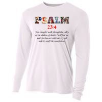 PSALM 23:4 Christin Bible Quote Cooling Performance Long Sleeve Crew