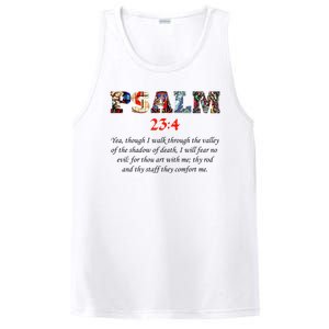 PSALM 23:4 Christin Bible Quote PosiCharge Competitor Tank