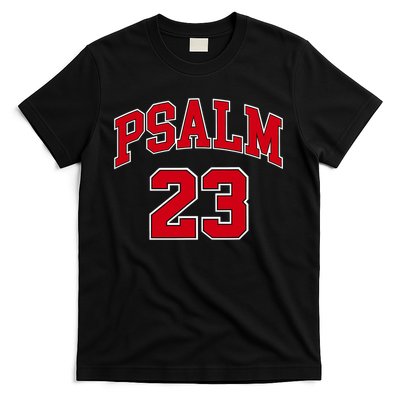 Psalm 23 Retro Sneakerhead Christian Bible Jesus T-Shirt