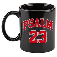 Psalm 23 Retro Sneakerhead Christian Bible Jesus 11oz C Handle Ceramic Mug