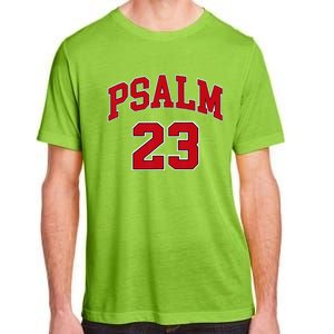 Psalm 23 Retro Sneakerhead Christian Bible Jesus Adult ChromaSoft Performance T-Shirt