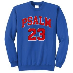 Psalm 23 Retro Sneakerhead Christian Bible Jesus Sweatshirt