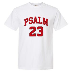 Psalm 23 Retro Sneakerhead Christian Bible Jesus Garment-Dyed Heavyweight T-Shirt