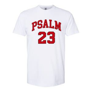 Psalm 23 Retro Sneakerhead Christian Bible Jesus Softstyle CVC T-Shirt