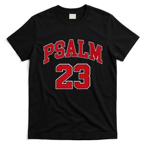 Psalm 23 Retro Sneakerhead Christian Bible Jesus T-Shirt