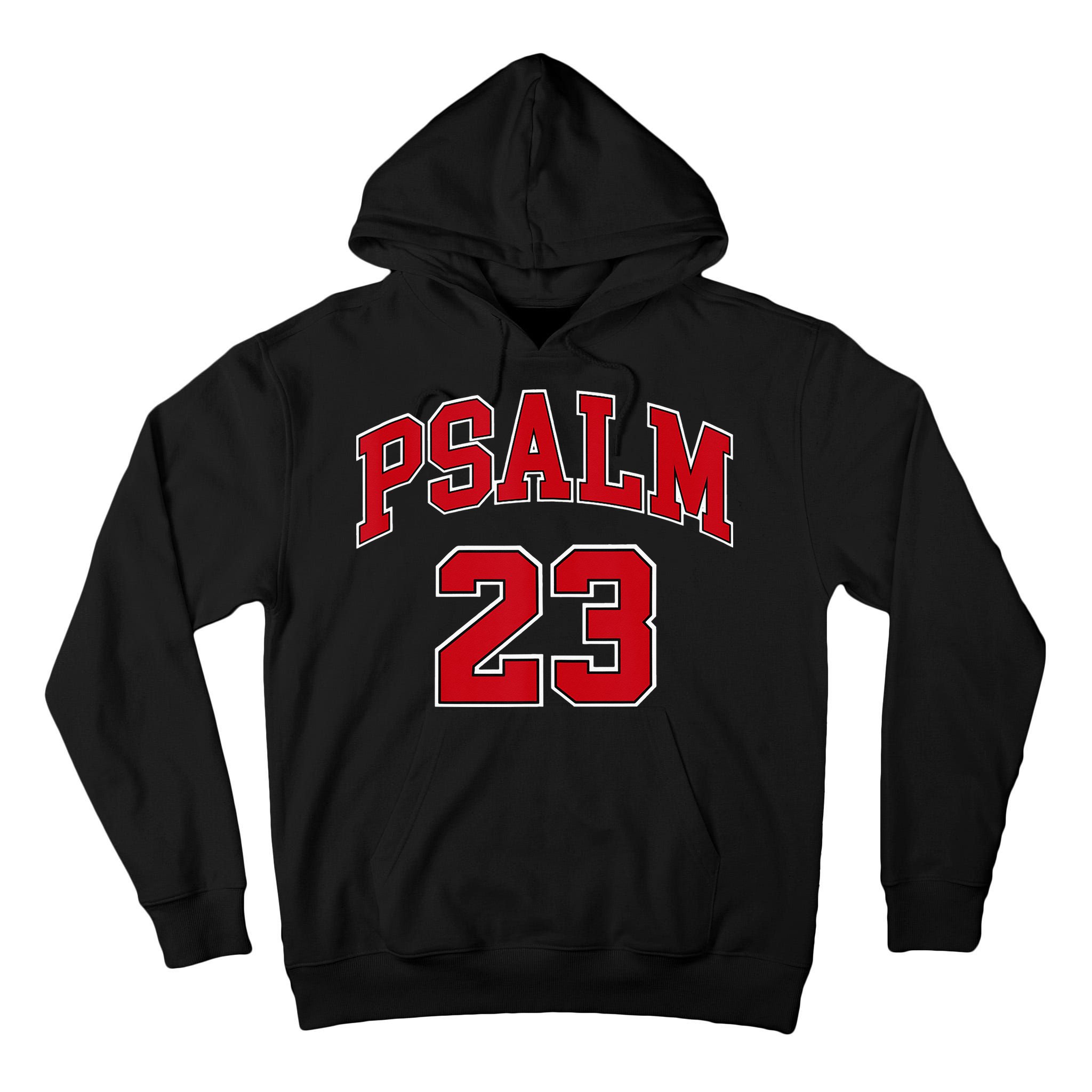 Psalm 23 Retro Sneakerhead Christian Bible Jesus Tall Hoodie