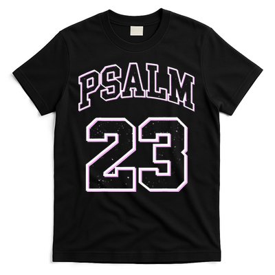 Psalm 23 Retro Sneakerhead Christian Bible Jesus T-Shirt