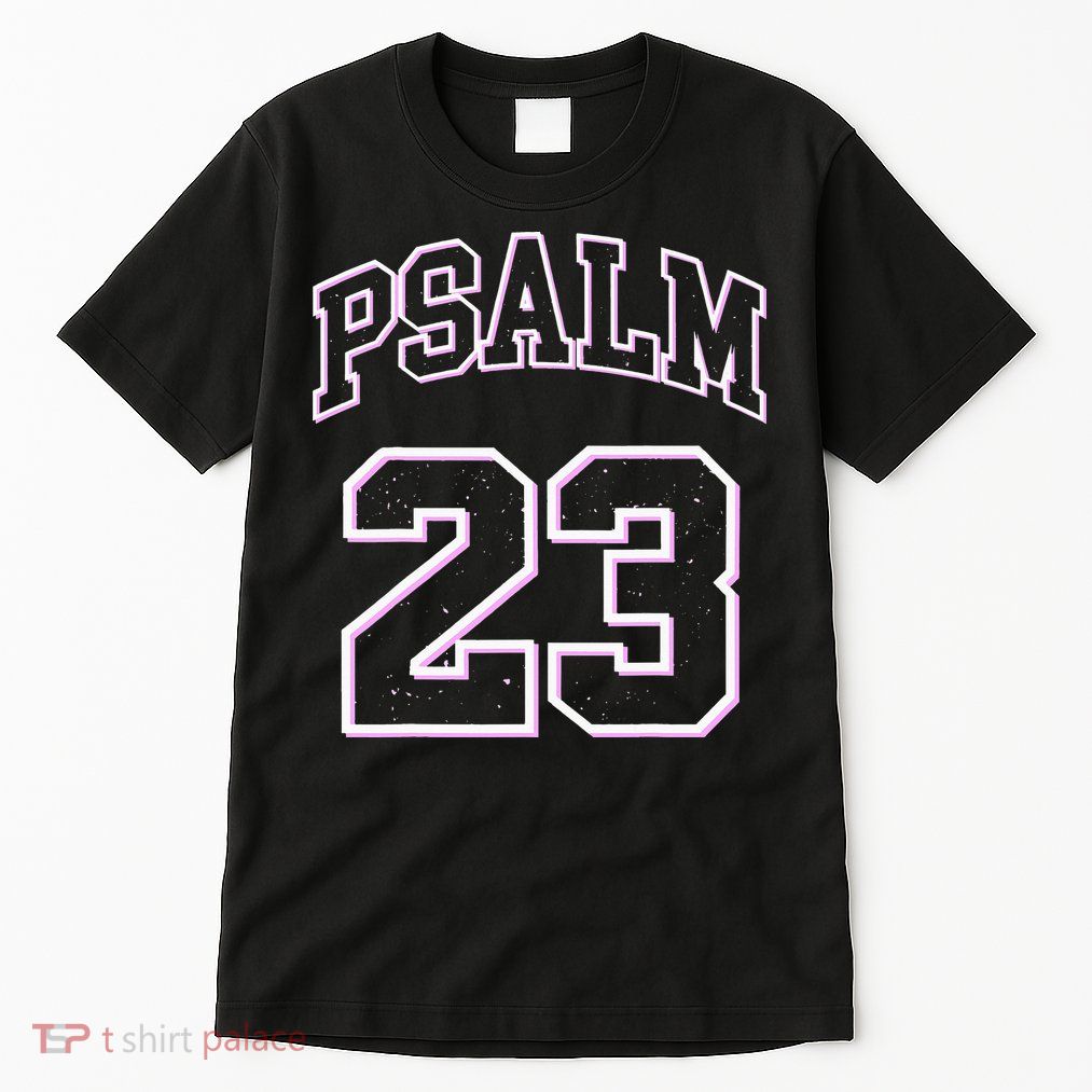 Psalm 23 Retro Sneakerhead Christian Bible Jesus Tall T-Shirt