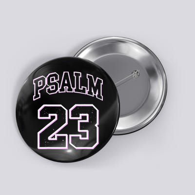 Psalm 23 Retro Sneakerhead Christian Bible Jesus Button