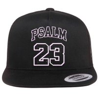 Psalm 23 Retro Sneakerhead Christian Bible Jesus Flatbill Hat