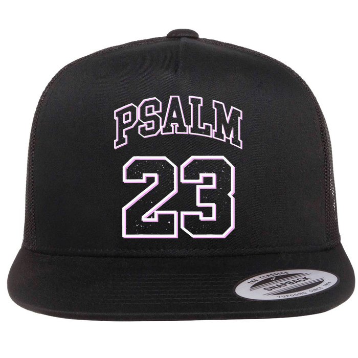 Psalm 23 Retro Sneakerhead Christian Bible Jesus Flatbill Hat