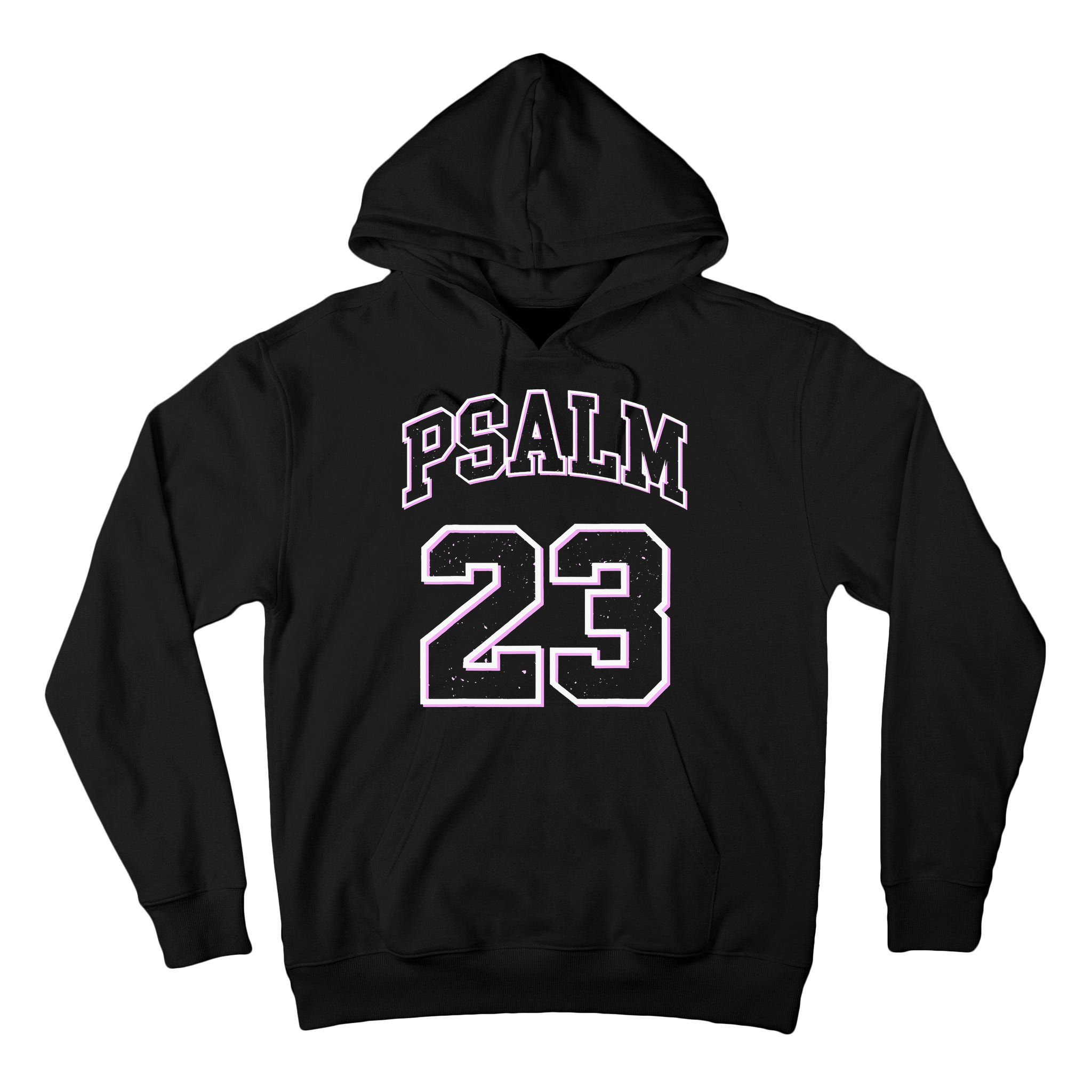 Psalm 23 Retro Sneakerhead Christian Bible Jesus Tall Hoodie