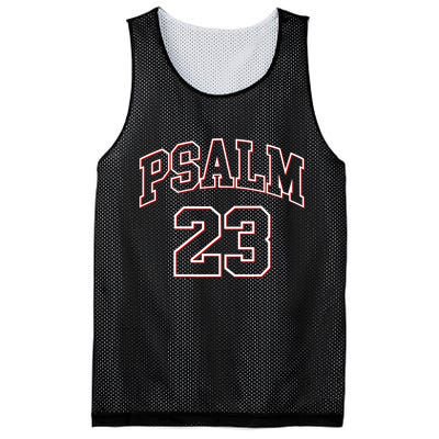 Psalm 23 Retro Sneakerhead Christian Bible Jesus Mesh Reversible Basketball Jersey Tank