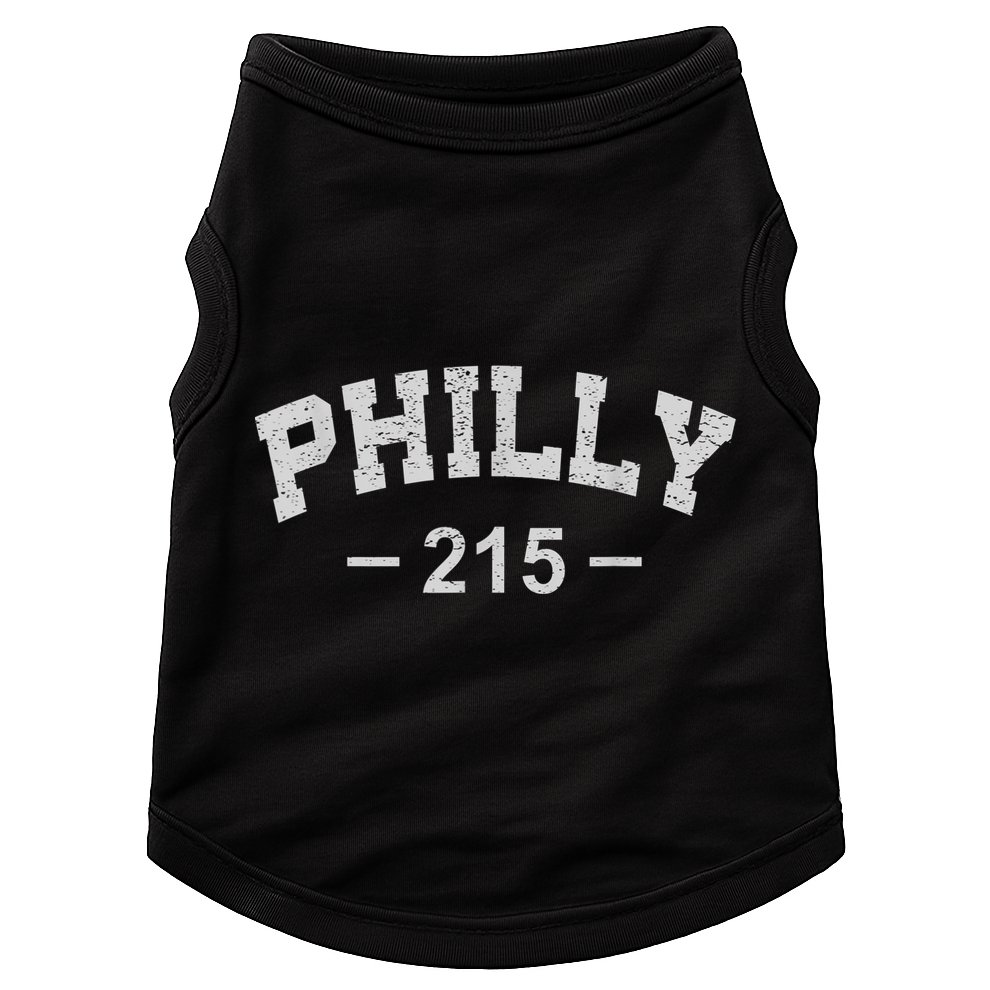 Philly 215 Retro Vintage Shirt Gift Wos Doggie Tank