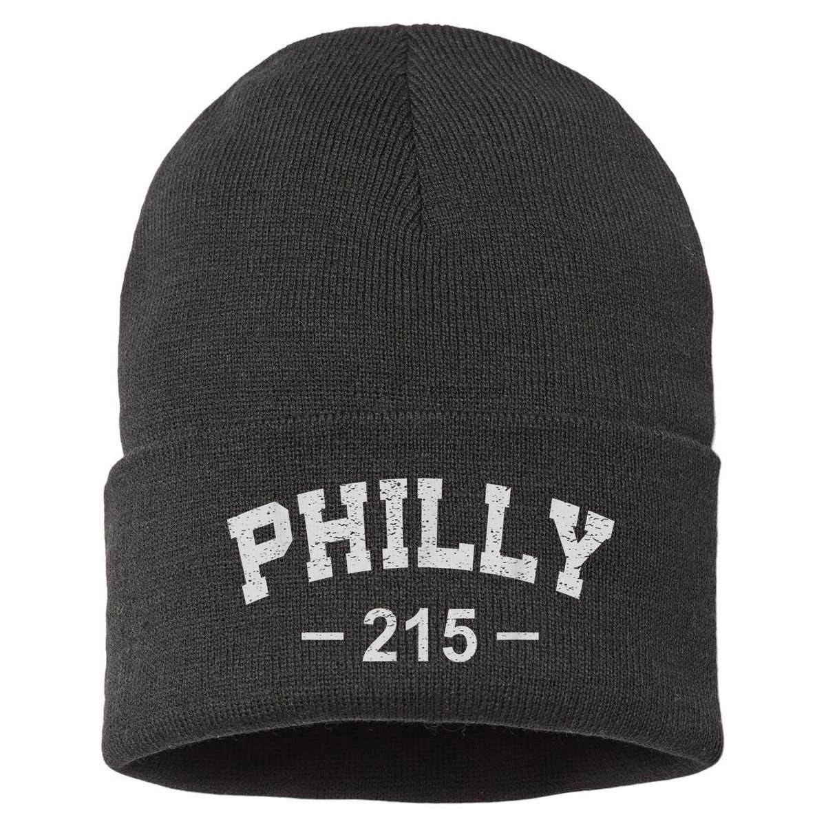 Philly 215 Retro Vintage Shirt Gift Wos Sustainable Knit Beanie
