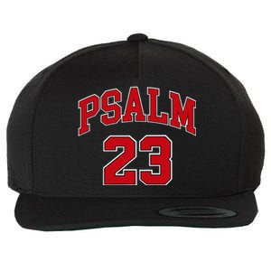 Psalm 23 Retro Sneakerhead Christian Bible Jesus Wool Snapback Cap