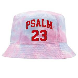 Psalm 23 Retro Sneakerhead Christian Bible Jesus Tie-Dyed Bucket Hat