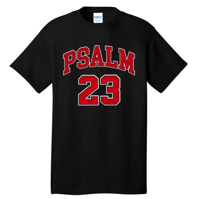 Psalm 23  Retro Sneakerhead Christian Bible Jesus Tall T-Shirt