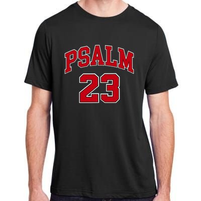 Psalm 23  Retro Sneakerhead Christian Bible Jesus Adult ChromaSoft Performance T-Shirt