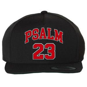 Psalm 23  Retro Sneakerhead Christian Bible Jesus Wool Snapback Cap