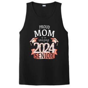 Proud 2024 Senior Mom I Elegant Rose Celebration Outfit PosiCharge Competitor Tank