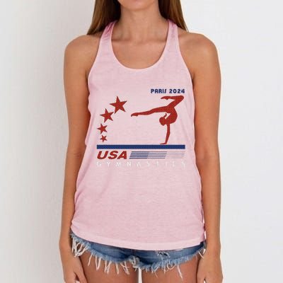 Paris 2024 Summer Games Gymnastics America Sports Women's Knotted Racerback Tank