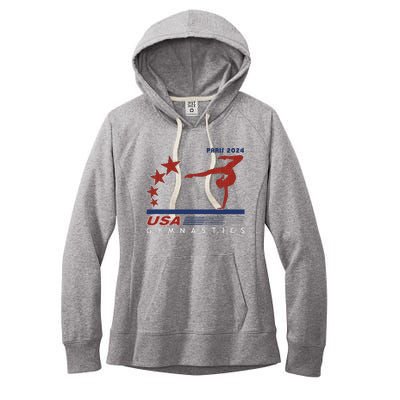 Paris 2024 Summer Games Gymnastics America Sports Women's Fleece Hoodie