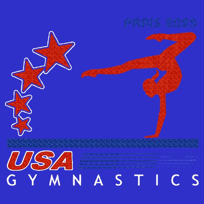 Paris 2025 Summer Games Gymnastics America Sports T-Shirt