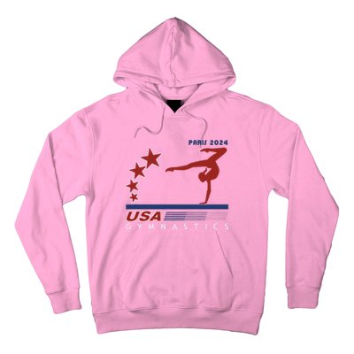 Paris 2024 Summer Games Gymnastics America Sports Hoodie