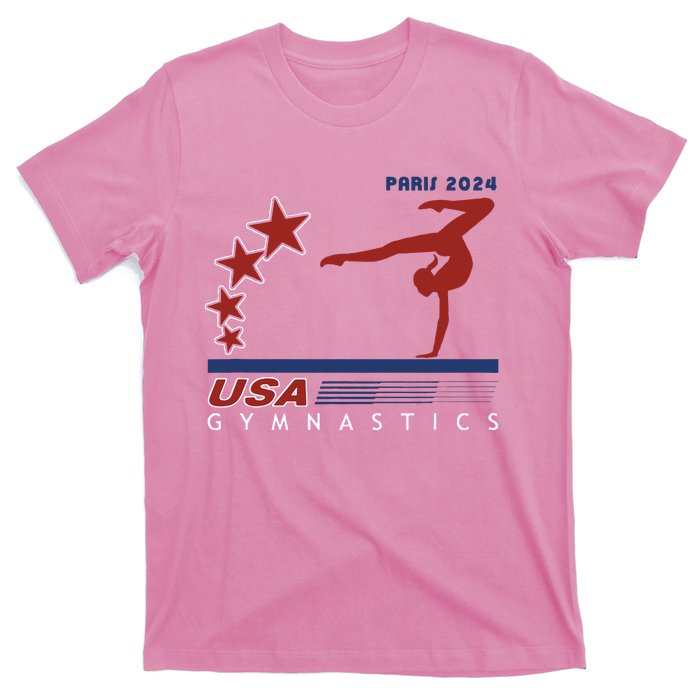 Paris 2024 Summer Games Gymnastics America Sports T-Shirt