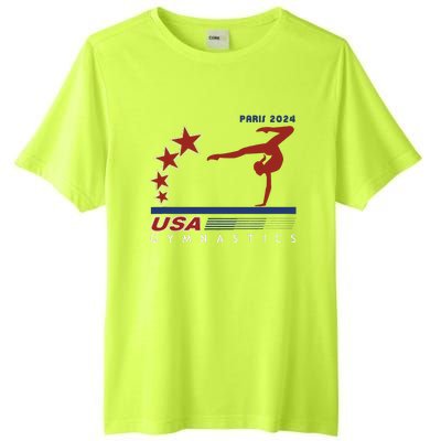 Paris 2024 Summer Games Gymnastics America Sports Tall Fusion ChromaSoft Performance T-Shirt