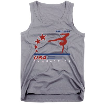 Paris 2024 Summer Games Gymnastics America Sports Tank Top