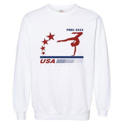 Paris 2024 Summer Games Gymnastics America Sports Garment-Dyed Sweatshirt