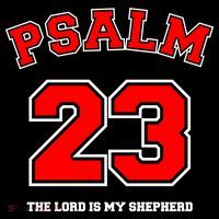 Psalm 23 The Lord Is My Shepherd Bible Verse Christian Jersey Tall T-Shirt