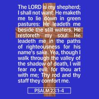Psalm 23 The Book Of Psalms 2314 The Lord Is My Shepherd Baby Bodysuit