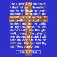 Psalm 23 The Book Of Psalms 2314 The Lord Is My Shepherd Zip Tote Bag